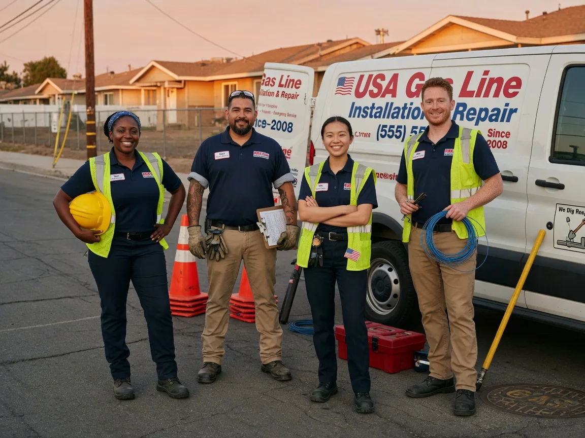 Gas Line Installation company in Braddock, ND